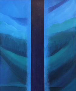 C. M. Judge, Threshold #2, acrylic on canvas, 24” x 20” x 1.5”, $300